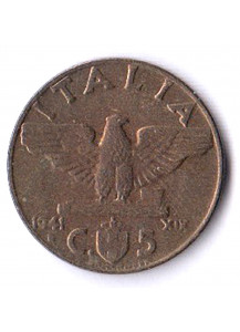 1941 - 5 centesimi Impero Q/Fdc 